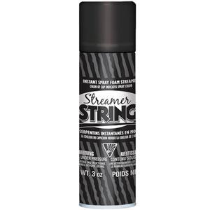 black streamer string 3oz