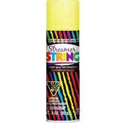 yellow streamer string 3oz