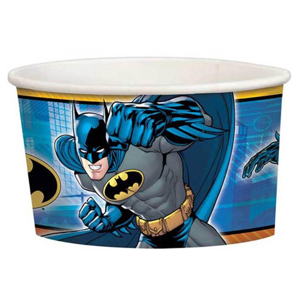 batman treat paper cups 9 5oz 8pcs