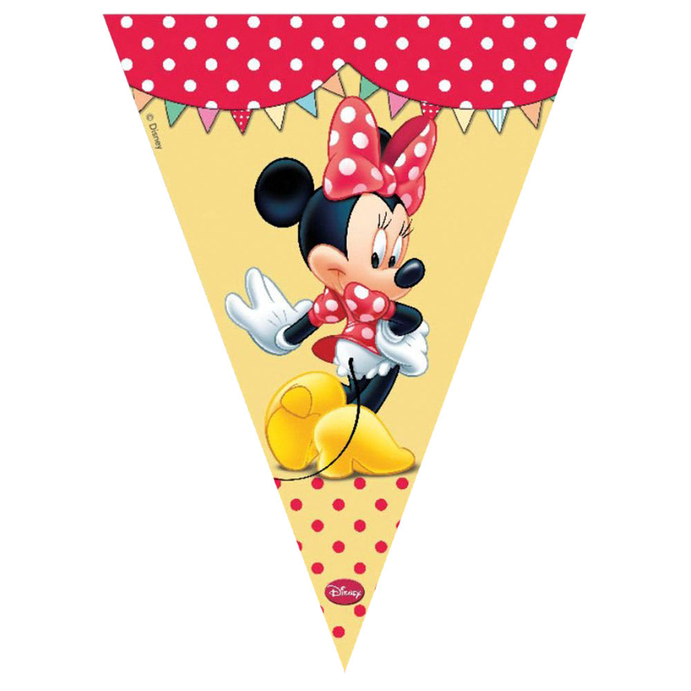 Disney Minnie Cafe Triangle Flag Banner