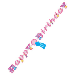 princess sparkle add an age letter banner